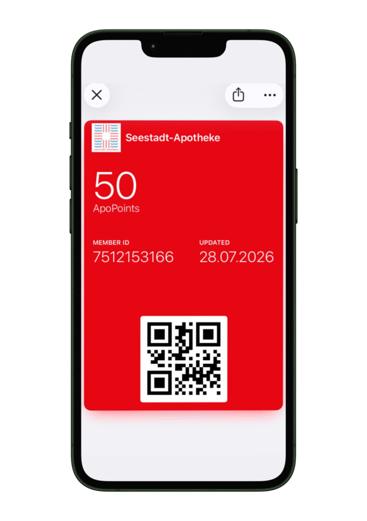 Kundenkarte Apple Wallet