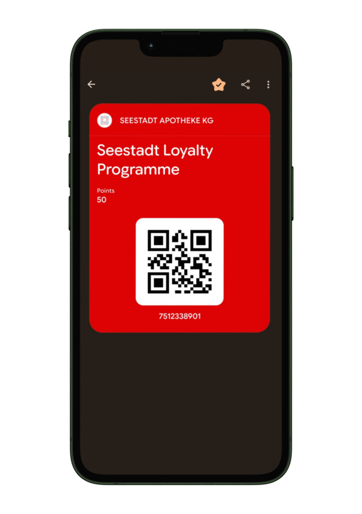 Kundenkarte Google Wallet